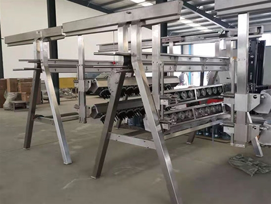 立式脫毛機調(diào)試發(fā)貨